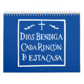 Dios bendiga cada rincon kalender (Hoes)