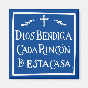 Dios bendiga cada rincon magneet