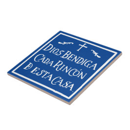 Dios bendiga cada rincon tegeltje