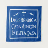 Dios bendiga cada rincon wandkleed (Voorkant)