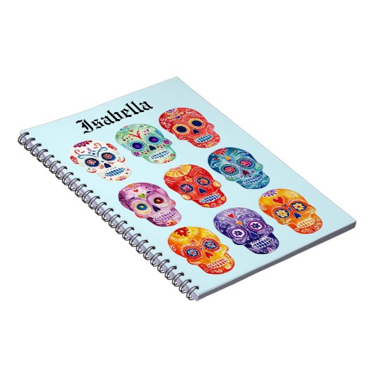 Dios de La Muertas Notitieboek (Rechterzijde)