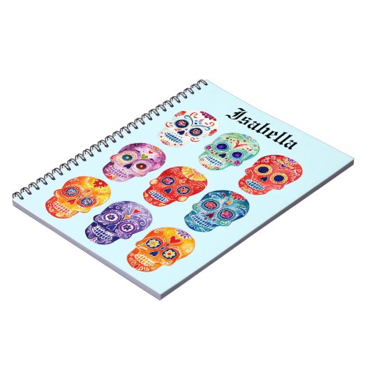 Dios de La Muertas Notitieboek (Linkerzijde)