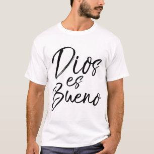 Dios es Bueno God is Goed Vintage Spaans Espanol T-shirt