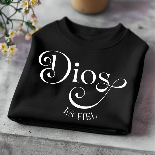 Dios Es Fiel Christelijk Spaans T-shirt