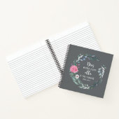 Dios está con ella y no caerá, Spaans bijbelcitaat Notitieboek (Binnen)