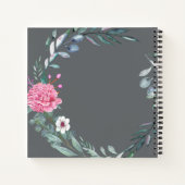 Dios está con ella y no caerá, Spaans bijbelcitaat Notitieboek (Achterkant)