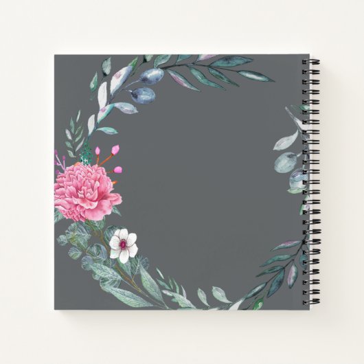 Dios está con ella y no caerá, Spaans bijbelcitaat Notitieboek (Achterkant)