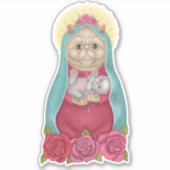 Dios Meow Sticker (Voorkant)