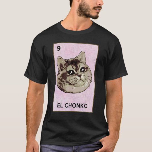Dios Mio Lord Chonk El Chonko Mexican Cat Meme T-shirt (Voorkant)