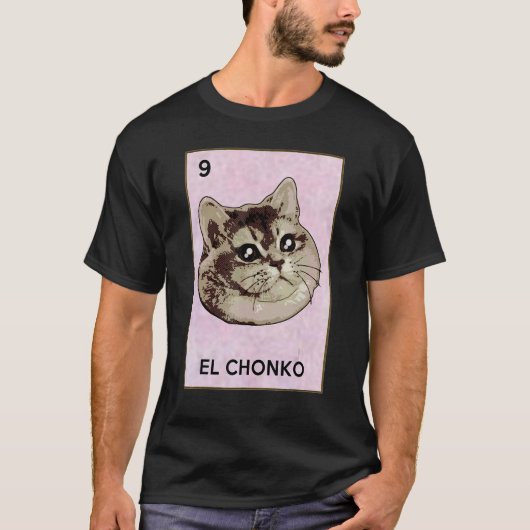 Dios Mio Lord Chonk El Chonko Mexican Cat Meme T-shirt (Voorkant)