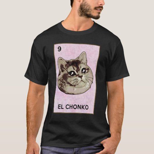 Dios Mio Lord Chonk El Chonko Mexican Cat Meme T-shirt (Voorkant)