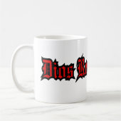 Dios Opstanding Logo, 11 oz Koffiemok (Links)