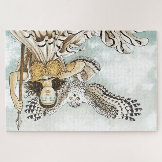 Diosa Atenea - Puzzels +1000 piëzas (Horizontaal)