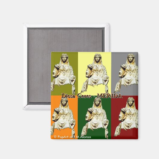 Diosa Ceres Magneet (Voorkant / Achterkant)