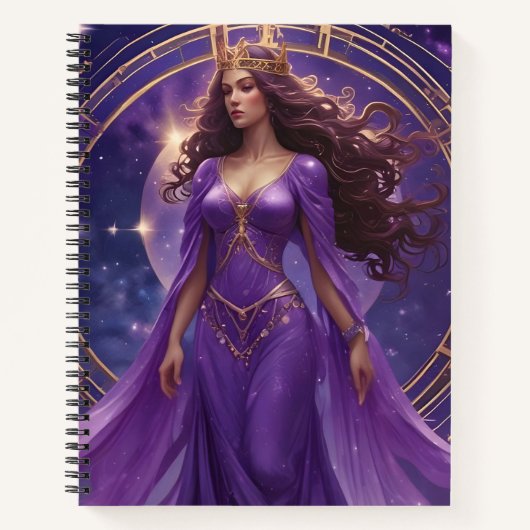Diosa de Acuario Notitieboek (Voorkant)