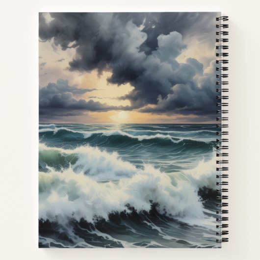 Diosa de las Olas Notitieboek (Achterkant)