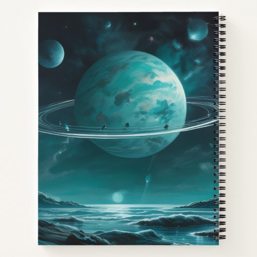 Diosa de Neptuno Notitieboek (Achterkant)