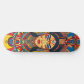 Diosa Maya Ixchel Persoonlijk Skateboard (Horizontaal)