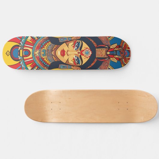 Diosa Maya Ixchel Persoonlijk Skateboard (Horizontaal)