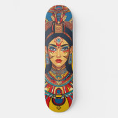 Diosa Maya Ixchel Persoonlijk Skateboard (Voorkant)
