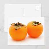 Diospyros kaki briefkaart (Voorkant / Achterkant)