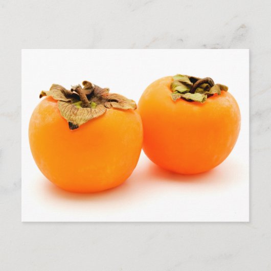 Diospyros kaki briefkaart (Voorkant)