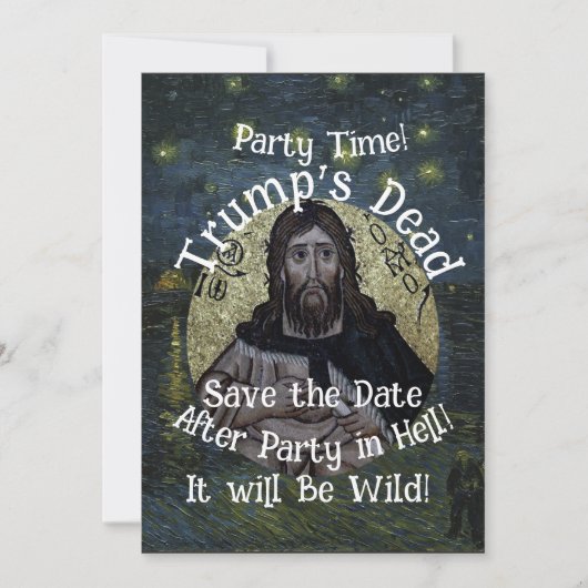 Dioxide Trump Releases Baltimore Crab Cakes War Kaart (Voorkant)