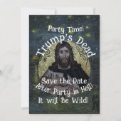 Dioxide Trump Releases Baltimore Crab Cakes War Kaart (Achterkant)