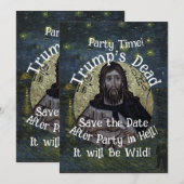 Dioxide Trump Releases Baltimore Crab Cakes War Kaart (Voorkant / Achterkant)