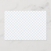 Dip Dye Waterverf Receptie Kaart | Lucht (Achterkant)