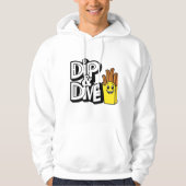Dip en duik hoodie (Voorkant)