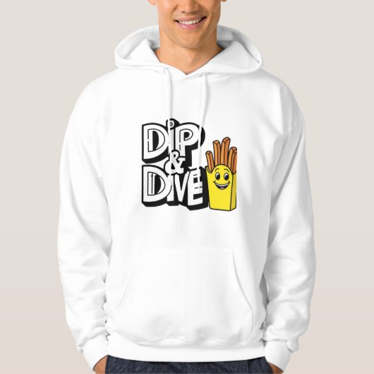 Dip en duik hoodie (Voorkant)
