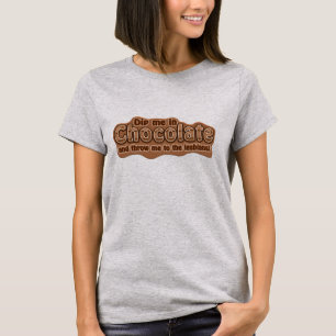DIP ME IN CHOCOLADE shirt - kies stijl