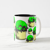 Dip-noten X Tweekleurige Koffiemok (Voorkant rechts)