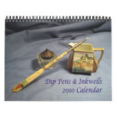 Dip Pens & Inkwells 2010 Agenda Kalender (Hoes)
