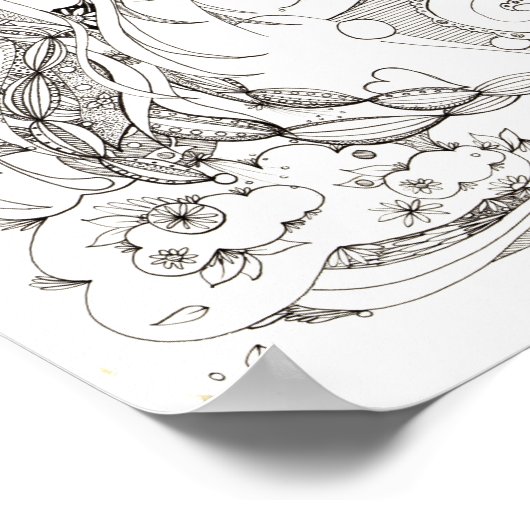 Dip - poster afdrukken (Hoek)