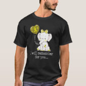Dipg Awareness Elephant T-shirt (Voorkant)
