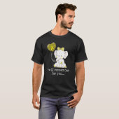 Dipg Awareness Elephant T-shirt (Voorkant volledig)
