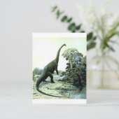 diplodocus-1 briefkaart (Staand voorkant)