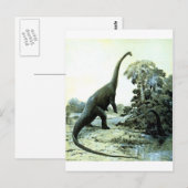 diplodocus-1 briefkaart (Voorkant / Achterkant)