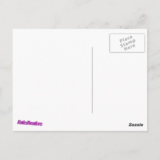 Diplodocus Dinosaur Briefkaart (Achterkant)