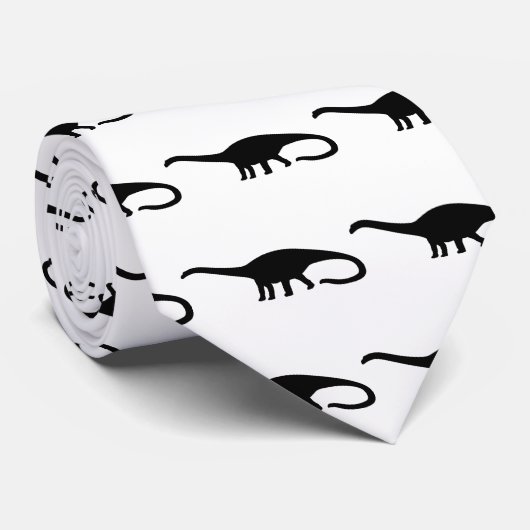 Diplodocus Dinosaur Stropdas (Opgerold)