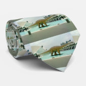 Diplodocus Dinosaur Stropdas (Opgerold)