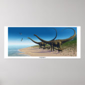 Diplodocus Herd Print (Voorkant)