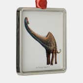 Diplodocus Metalen Ornament (Rechts)