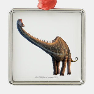 Diplodocus Metalen Ornament