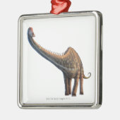 Diplodocus Metalen Ornament (Links)