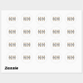 Diploma Afstudeer Envelope Zegel Bruin & Zilver (Vel)