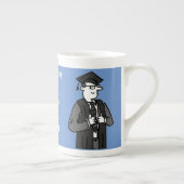 Diploma Afstudeercadeau Afgestudeerde Porselein Kop (Rechts)