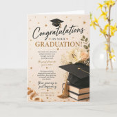 Diploma Afstudeerkaart Kaart (Gele Bloem)